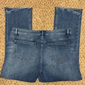 J. Jill Women's Cropped Blue Jeans